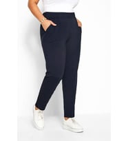 BÜYÜK BEDEN KADIN İKİ İPLİK MEVSİMLİK YAZLIK EŞOFMAN ALTI 5XL-6XL-7XL-8XL-9XL-10XL-11XL-12XL-13XL (Siyah)