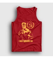 Presmono Unisex Haki Soviet ivan Drago Film Rocky Atlet 250307tt (Kırmızı)