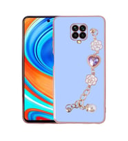 Xiaomi Redmi Note 9 Pro Kılıf El Tutamaçlı Taka Kapak (Mor)