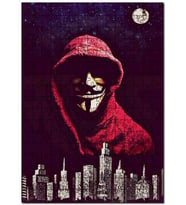 Cakapuzzle La Casa De Papel Karakteri Dolunay ve Gece Puzzle Yapboz MDF (Ahşap) (500 Parça)