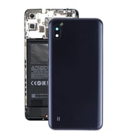 Samsung Galaxy A10 Uyumlu Arka Pil Batarya Kapağı SM-A105F (Siyah)
