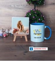 En İyi Diyetisyen Fotoğraflı Dekoratif Taş, Kupa Bardak Beyaz Hediye (Model 4)