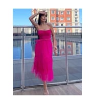 Tulle Dress Gece Elbisesi (Siyah)