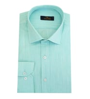 Erkek Gömlek Uzun Kol Silim Fit Keten BGL-ST01456 (Yeşil)