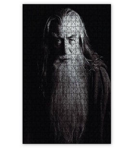 Cakapuzzle Yüzüklerin Efendisi Gandalf Puzzle Yapboz MDF (Ahşap) (1000 Parça)