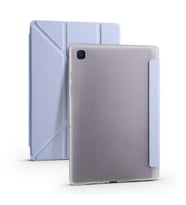 Galaxy Tab A7 10.4 T500 2020 Kılıf Kalem Bölmeli Smart Cover Standlı Kapaklı (Mavi)