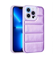 Apple iPhone 13 Pro Max Kılıf Airbagli Renkli Zore Seksek Kılıf (Mor)