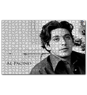 Cakapuzzle Al-Pacino Gençlik Resmi  Puzzle Yapboz MDF (Ahşap) (500 Parça)