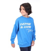 Toontoy Erkek Çocuk Baskılı Sweatshirt (Saks)