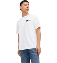 Jack & Jones Erkek Tişört 12233999 (Beyaz)