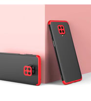 Xiaomi Redmi Note 9S Kılıf Zore Ays Full Koruma Kılıf (Kırmızı)