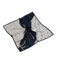Mısırlı Eşarpları Vual Twill Eşarp (Lacivert)