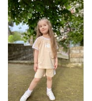 Hi baskılı Oversize (Sütlü Kahve)