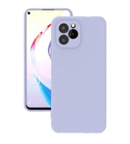 Oikitel C21 Pro Kılıf Kamera Korumalı Silikon Rubber Arka Kapak (Lila)