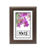 10X15 CM Fotoğraf Çerçevesi Siyah Modern Ofis Sanat Ev Home Ofis Dekoratif Çerçeveler Ev Oturma Odası Salon Dekorasyon Resim Çerçeveleri Diploma Belge Sertifika Çerçeveleri (Kahverengi)