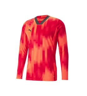 Puma Teamtarget Gk Ls Jersey Erkek Kaleci Forması 70564601 Renkli (Kırmızı)