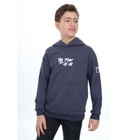 Toontoy Erkek Çocuk Nakışlı Sweatshirt (Füme)