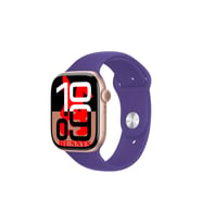 Apple iPhone 14 Uyumlu Açık Mavi Akıllı Saat Watch10 2025 Hediyeli AMOLED EKRAN (Pembe-K.Mor)