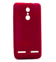 Lenovo K6 Note Kılıf Soft Mat Premier Case (Kırmızı)