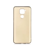 Xiaomi Redmi Note 9 Kılıf Soft Mat Premier Case (Gold)