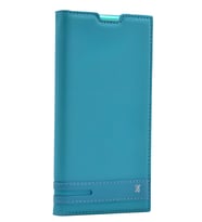LG X Screen Kılıf Elite Kapaklı Kılıf (Turkuaz)