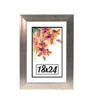 18X24 Fotoğraf Çerçevesi Modern Ofis Sanat Ev Home Ofis Dekoratif Çerçeveler Ev Oturma Odası Salon Dekorasyon Resim Çerçeveleri Diploma Belge Sertifika Çerçeveleri (Gümüş)