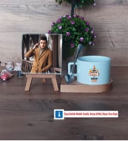 Bilgisayar Mühendisi Fotoğraflı Dekoratif Taş, Kupa Bardak Beyaz Hediye (Model 8)
