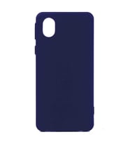 Galaxy A01 Core Kılıf Zore Biye Silikon Kılıf (Lacivert)