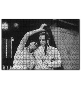 Cakapuzzle Marlon Brando Ve Jean Simmons Bir Sahne  Puzzle Yapboz MDF (Ahşap) (500 Parça)
