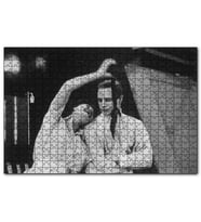 Cakapuzzle Marlon Brando Ve Jean Simmons Bir Sahne  Puzzle Yapboz MDF (Ahşap) (500 Parça)
