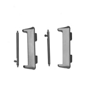Oppo Watch 46mm 22mm Metal Kordon Dönüştürücü Apartı (Gri)