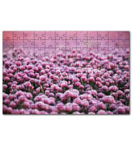 Cakapuzzle Mor Renkli Tomurcuk Çiçekler Puzzle Yapboz MDF (Ahşap) (1000 Parça)