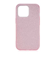 iPhone 13 Pro Kılıf Simli Renkli Silikon (Rose)