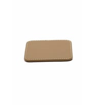 Bardak Altlığı Masaüstü Kare Cup Coaster Rainbow Vegan 11x11 cm (Vizon)