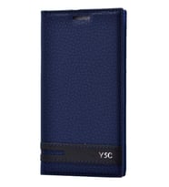 Huawei Y5C Honor Bee Kılıf Elite Kapaklı Kılıf (Lacivert)