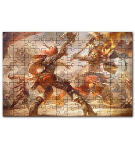 Cakapuzzle Fırtına Sanatının Kahramanları Puzzle Yapboz MDF (Ahşap) (500 Parça)