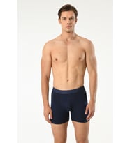5'Lİ LİKRALI ERKEK BOXER (Lacivert)