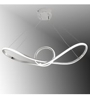 TT002-KR TT Aydınlatma Papyon Modeli Krom Kaplama Led Avize (Günışığı)
