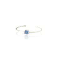 Kadir Jewellery Zirkon Taşlı Ayarlanabilir 925 Ayar Gümüş Kaplama Bilezik (Mercan)