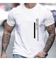 AMOR MAN ÖZEL TASARIM NEW YOK CİTY ŞERİT BASKILI OVERSİZE YENİ TREND ERKEK T-SHIRT (Beyaz)