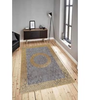 Dijital Baskılı Yıkanabilir Kaymaz Modern Renkli Salon Halısı Mutfak Halısı Yolluk ND-HY-1394 (Çok Renkli)