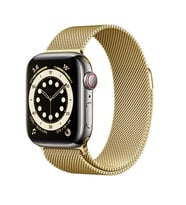 Apple Watch 10/11 42mm-38/40/41mm Kordon Milano Loop Metal Kordon 2/3/4/5/6/se/7 (Gold)