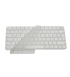 McStorey Apple Magic Keyboard 3 ile Uyumlu Klavye Koruyucu LockKey TouchID A2449 US İngilizce Baskı (Renksiz)