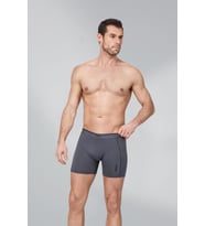 Namaldı Erkek Modal Likralı Biyeli Boxer 197 - 6 Adet (Füme)