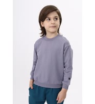 Toontoy Erkek Çocuk Baskılı Sweatshirt (Koyu Gri)