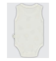 Civil Baby Bebek Çıtçıtlı Badi 1-36 Ay Limon Sarısı (Ekru)