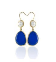 Kadir Jewellery 22 Ayar Altın Kaplama Kadın Sallantılı Küpe -El İşçiliği Ve Hipoalerjenik Küpe (Parlement)
