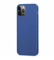 Vendas iPhone 13 Pro Max Premier Soft Serisi Silikon Kılıf + Cam Ekran Koruyucu (Lacivert)