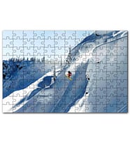 Cakapuzzle Alaskada Akrabotik Sporu Kayak Puzzle Yapboz MDF (Ahşap) (255 Parça)