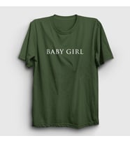 Presmono Unisex Sarı Baby Girl T-Shirt 394320tt (Haki)